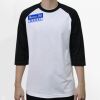 Raglan 3/4 Roundneck Shirt (White Body) Thumbnail