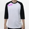 Raglan 3/4 Roundneck Shirt (White Body) Thumbnail