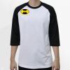 Raglan 3/4 Roundneck Shirt (White Body) Thumbnail