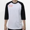 Raglan 3/4 Roundneck Shirt (White Body) Thumbnail