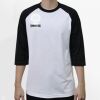 Raglan 3/4 Roundneck Shirt (White Body) Thumbnail