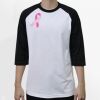 Raglan 3/4 Roundneck Shirt (White Body) Thumbnail