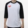 Raglan 3/4 Roundneck Shirt (White Body) Thumbnail