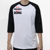 Raglan 3/4 Roundneck Shirt (White Body) Thumbnail