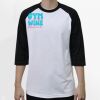 Raglan 3/4 Roundneck Shirt (White Body) Thumbnail