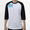 Raglan 3/4 Roundneck Shirt (White Body) Thumbnail