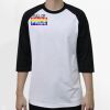 Raglan 3/4 Roundneck Shirt (White Body) Thumbnail