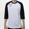 Raglan 3/4 Roundneck Shirt (White Body) Thumbnail