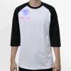 Raglan 3/4 Roundneck Shirt (White Body) Thumbnail