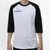 Raglan 3/4 Roundneck Shirt (White Body) Thumbnail