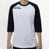 Raglan 3/4 Roundneck Shirt (White Body) Thumbnail