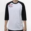 Raglan 3/4 Roundneck Shirt (White Body) Thumbnail