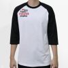 Raglan 3/4 Roundneck Shirt (White Body) Thumbnail