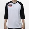 Raglan 3/4 Roundneck Shirt (White Body) Thumbnail