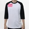 Raglan 3/4 Roundneck Shirt (White Body) Thumbnail