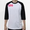 Raglan 3/4 Roundneck Shirt (White Body) Thumbnail