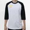 Raglan 3/4 Roundneck Shirt (White Body) Thumbnail