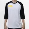 Raglan 3/4 Roundneck Shirt (White Body) Thumbnail