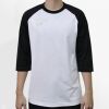 Raglan 3/4 Roundneck Shirt (White Body) Thumbnail