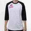 Raglan 3/4 Roundneck Shirt (White Body) Thumbnail