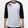 Raglan 3/4 Roundneck Shirt (White Body) Thumbnail