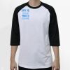 Raglan 3/4 Roundneck Shirt (White Body) Thumbnail