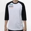 Raglan 3/4 Roundneck Shirt (White Body) Thumbnail