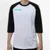 Raglan 3/4 Roundneck Shirt (White Body) Thumbnail