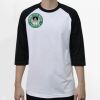 Raglan 3/4 Roundneck Shirt (White Body) Thumbnail