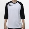 Raglan 3/4 Roundneck Shirt (White Body) Thumbnail