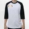 Raglan 3/4 Roundneck Shirt (White Body) Thumbnail