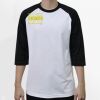 Raglan 3/4 Roundneck Shirt (White Body) Thumbnail