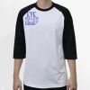 Raglan 3/4 Roundneck Shirt (White Body) Thumbnail
