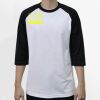 Raglan 3/4 Roundneck Shirt (White Body) Thumbnail