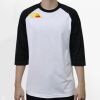 Raglan 3/4 Roundneck Shirt (White Body) Thumbnail