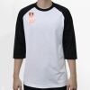 Raglan 3/4 Roundneck Shirt (White Body) Thumbnail