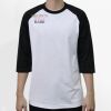 Raglan 3/4 Roundneck Shirt (White Body) Thumbnail