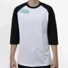 Raglan 3/4 Roundneck Shirt (White Body) Thumbnail