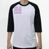 Raglan 3/4 Roundneck Shirt (White Body) Thumbnail