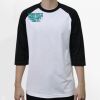 Raglan 3/4 Roundneck Shirt (White Body) Thumbnail
