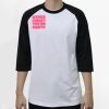 Raglan 3/4 Roundneck Shirt (White Body) Thumbnail