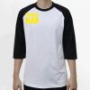 Raglan 3/4 Roundneck Shirt (White Body) Thumbnail