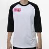 Raglan 3/4 Roundneck Shirt (White Body) Thumbnail
