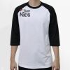 Raglan 3/4 Roundneck Shirt (White Body) Thumbnail