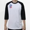 Raglan 3/4 Roundneck Shirt (White Body) Thumbnail