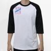 Raglan 3/4 Roundneck Shirt (White Body) Thumbnail