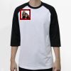 Raglan 3/4 Roundneck Shirt (White Body) Thumbnail