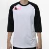 Raglan 3/4 Roundneck Shirt (White Body) Thumbnail