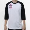 Raglan 3/4 Roundneck Shirt (White Body) Thumbnail