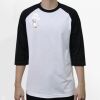 Raglan 3/4 Roundneck Shirt (White Body) Thumbnail